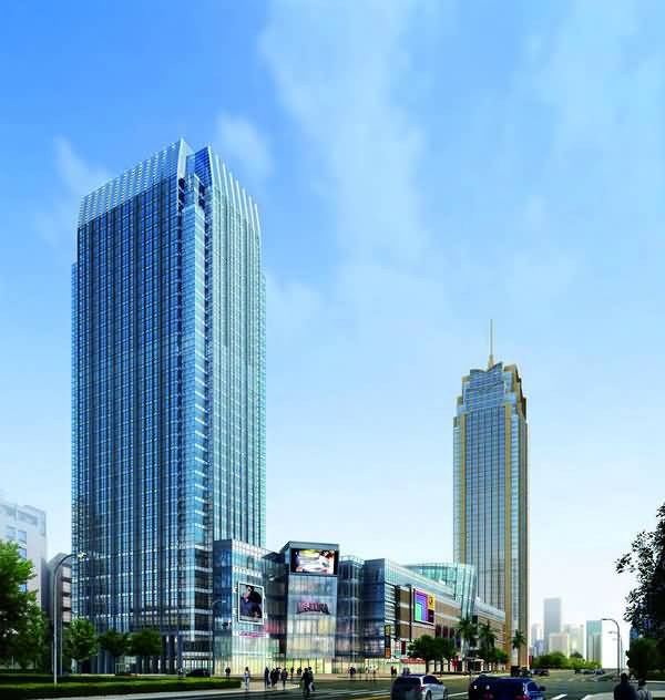 Baoding Wanbo plaza in Hebei