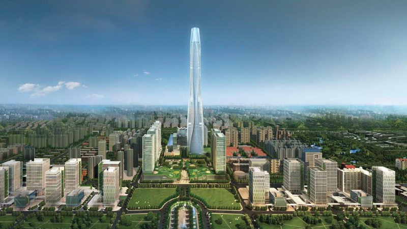 Centro financiero Chow Tai Fook en Tianjin