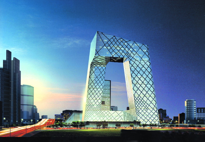 El nuevo edificio de Beijing CCTV