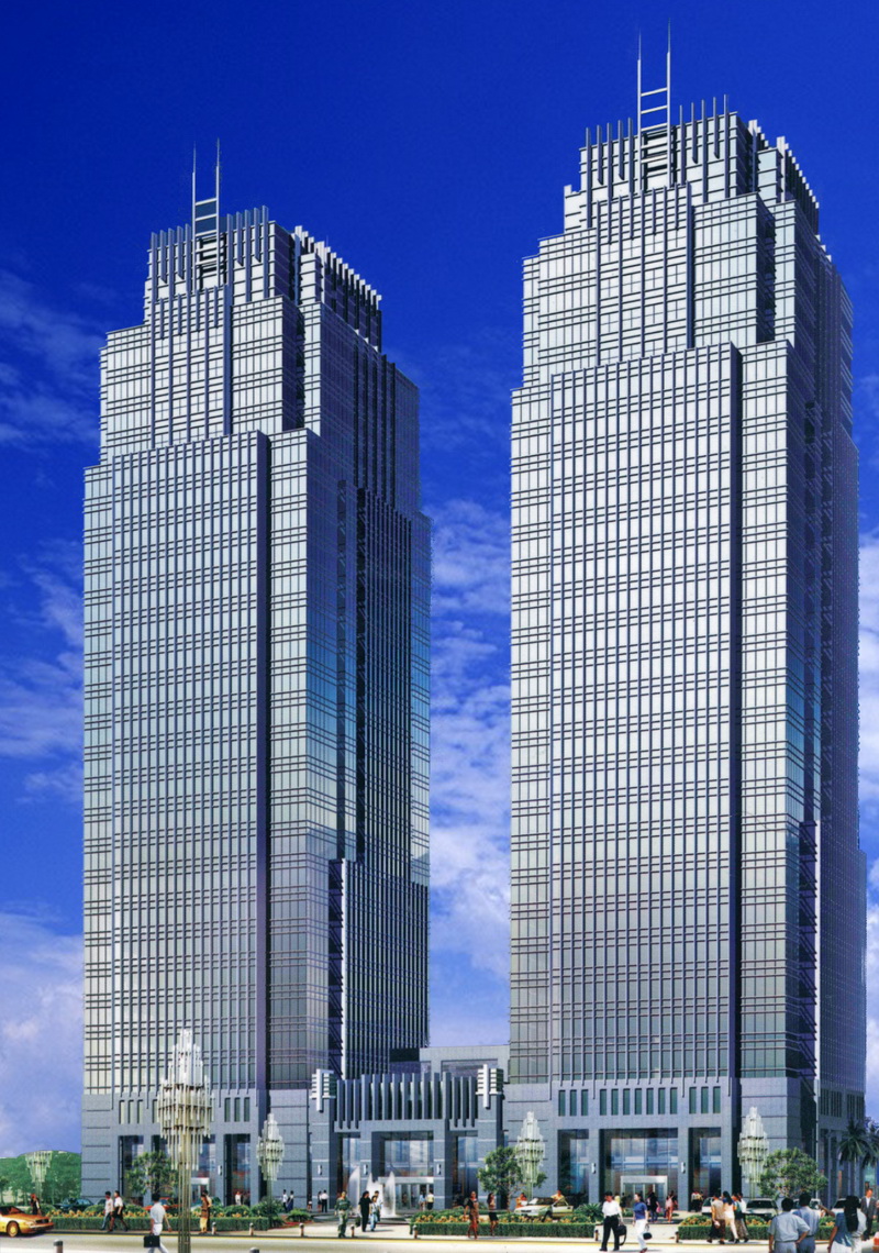 Edificio InternacionaldeNegociosde Géminis de Huizhou